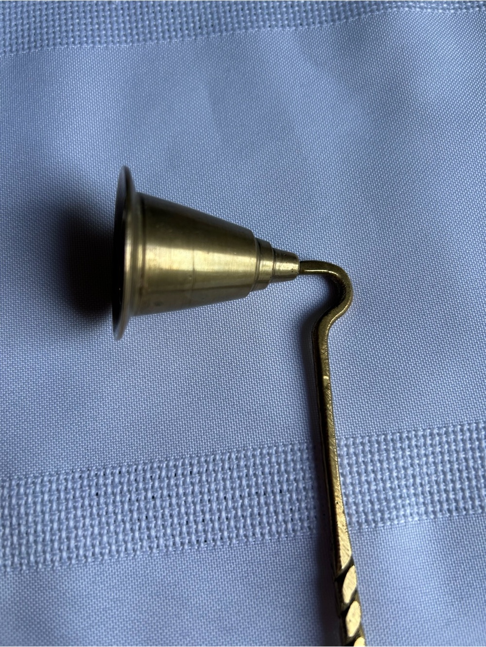 Vintage Brass Candle Snuffer Wand 10”